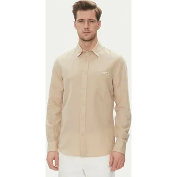 Pánská košile Calvin Klein pánská béžová košile 20008806-8721107490670