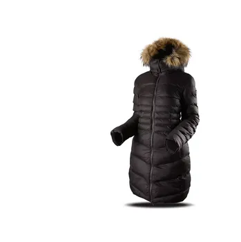 Dámský kabát Dámský zimní kabát Trimm W DORA velikost S dark grey