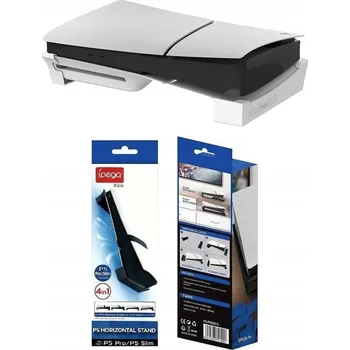 Herní konzole IPEGA HORIZONTÁLNÍ STOJÁNEK PRO KONZOLI PLAYSTATION 5 PS5 SLIM / PRO / UHD BÍLÝ