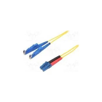 Síťový kabel Světlovodný patch cord E2/UPC,LC/UPC 1m Světlovod 9/125um