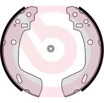 Brzdová čelist BREMBO Sada brzdových čelistí BRE S79527