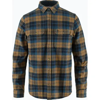 Pánská košile Fjällräven Singi Heavy Flannel dark navy/buckwheat brown