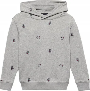 Dívčí mikina Dětská mikina Tommy Hilfiger , bavlna , velikost 152