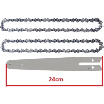 Pilová lišta Lišta a řetězy na pilu 8" na větve