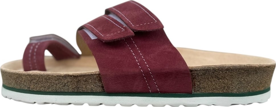 VV Design Pantofle HALLUX VALGUS dámské 35-40 Barva: Vínová tmavá, Velikost: 37, Úpravy: ortopedická úprava A+B+C