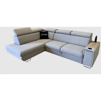 Sedací souprava Rozkládací rohová sedačka SAGEL béžová