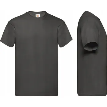 Pánské tričko Tričko pánské Original Tshirt Fruit of the Loom Light Graphite S