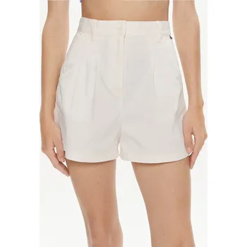 Dámské kraťasy Tommy Jeans dámské smetanové šortky Claire 20006913-2049465