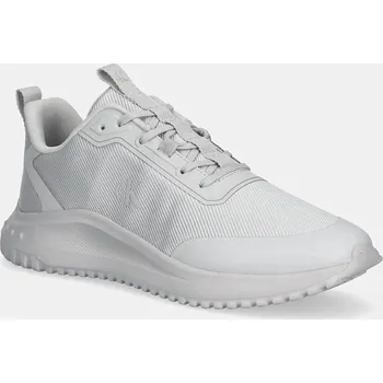 Pánské tenisky Tenisky Calvin Klein EVA RUNNER LACE UP MAT MIX YM0YM01442 bílá 00X, EUR 43