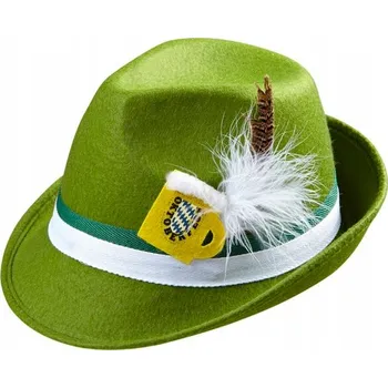 Klobouk Klobouk bavorský fedora zelený Oktoberfest