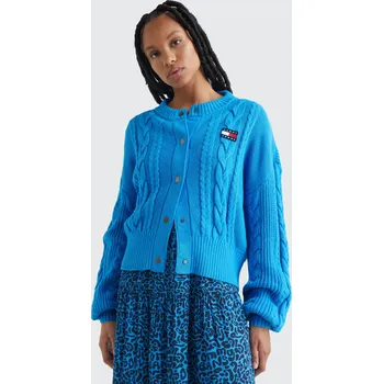 Dámský svetr Tommy Jeans dámský modrý svetr 20005760-1854053