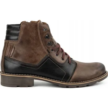 Pánská zimní obuv Pánské kotníkové boty Olivier velikost 47