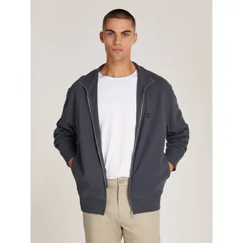 Pánská mikina Calvin Klein pánská tmavě šedá mikina 20008727-2146928