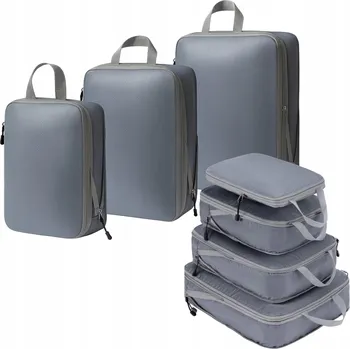Kompresní cestovní organizéry do kufru - sada cestovních tašek