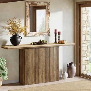 Konferenční stolek KONZOLOVÝ STOLEK DO PŘEDSÍNĚ CHODBY OBÝVACÍHO POKOJE KANCELÁŘE PRACOVNY ELEGANTNÍ 160 CM