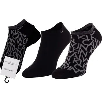 Pánské ponožky Calvin Klein pánské černé ponožky 2 pack 20001782-8720245219068