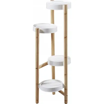 Květináč Držák Na Květináč STOJAK DRŽÁK NA KVĚTINÁČ NA ROŚLINY NA BALKON OGRÓD 85 cm plast