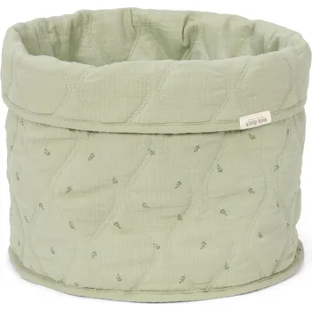 úložný prostor na hračky Little Dutch Košík textilní oboustranný velký Pure Sage