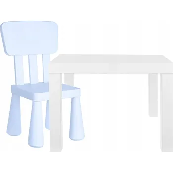 Sada stolek a židlička pro děti + plastová židle