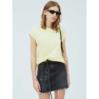 Dámské tričko Pepe Jeans dámské žluté tričko 20013852-1624663