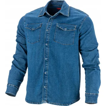 Džínová košile modrá LAHTI PRO L4181103