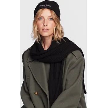 Čepice Tommy Jeans dámská černá čepice 10001623-1846782