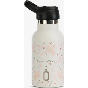 Termoska Termoláhev RUNBOTT Sport 350 ml - Bílá želva - Rostliny