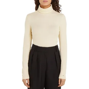 Dámský svetr Tommy Hilfiger dámský béžový rolák 20021895-2120256