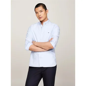 Pánská košile Tommy Hilfiger pánská bledě modrá košile Oxford 20013011-2103815