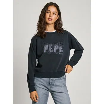 Dámská mikina Pepe Jeans dámská černá mikina LUNA 20014597-8447166000505