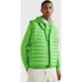 Pánská vesta Tommy Hilfiger pánská zelená vesta 20015916-1926460