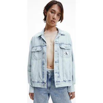 Pánská větrovka Calvin Klein pánská světle modrá džínová bunda 20008851-8720107133952