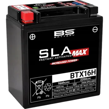 Motobaterie Akumulátor BS Battery YTX16H 14Ah bezúdržbový