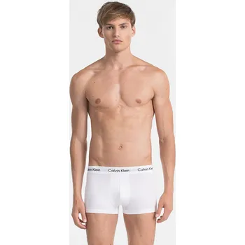 Pánské spodní prádlo Calvin Klein pánské bílé boxerky 3pack 20000273-1313086