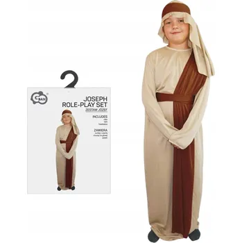 Karnevalový kostým Josef Kostým na Vánoční hru, Maškarní kostým pro děti GODAN 110-120 cm