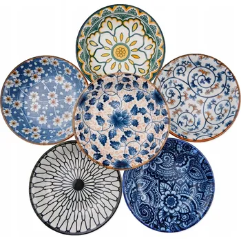 MISKY SALÁTOVÉ MÍSY SADA NA OMÁČKY A PŘÍLOHY KOMPLET 6 KUSŮ ELEGANTNÍ