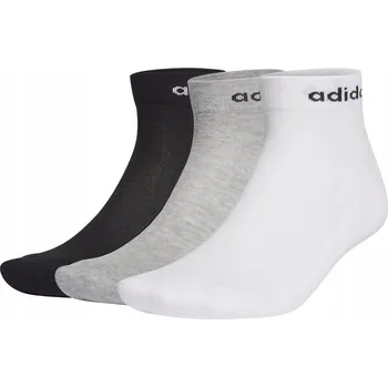 Pánské ponožky Adidas Ponožky Half-Cushioned Ankle Socks 3 Pairs černá velikost 40-42