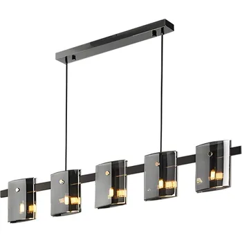 Toolight Toolight, stropní svítidlo 5xG9, APP1706-5CP, černá-šedá, OSW-04312