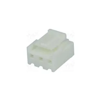 Elektrická zásuvka Zástrčka kabel-pl.spoj zásuvka VH 3,96mm PIN 3 bez kontaktů