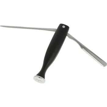 Dýmkový nacpávač Angelo de luxe, černý