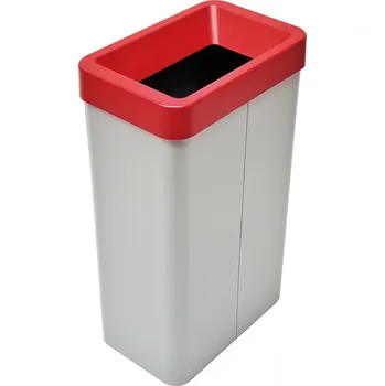 Odpadkový koš Odpadkový koš na tříděný odpad Caimi Brevetti Maxi G,70 L, červený, elektro