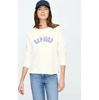 Dámská mikina GAP Dámské Mikina s logem Gap Bílá XXS (2732323)