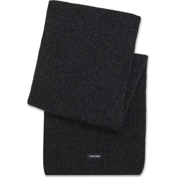 Šála Calvin Klein pánská tmavě šedá šála 10003507-2011936