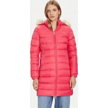 Tommy Jeans dámská růžová bunda 20024251-8721222199700