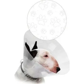 Ochranný límec pro zvířata Límec ochranný CVET transparent tlapky 7,5cm 1ks