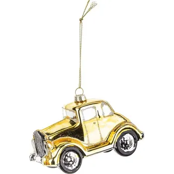 Vánoční ozdoba Ozdoba na vánoční stromeček 134832 žlutá 18A