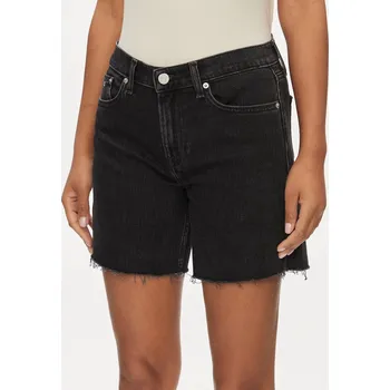 Dámské kraťasy Tommy Jeans dámské černé džínové šortky 20006964-2052021