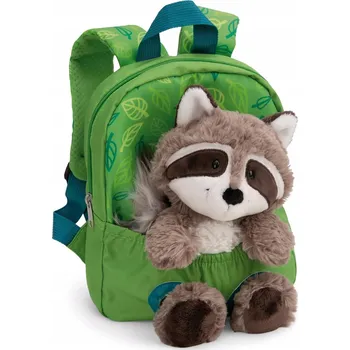 Dětský batoh DĚTSKÝ BATOH DO MATEŘSKÉ ŠKOLKY S ROZTOMILÝM MÝVALEM, ZELENÝ