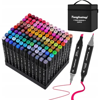 Oboustranný vícebarevný popisovač FIXY FIXY FIXY 120ks 120 ks