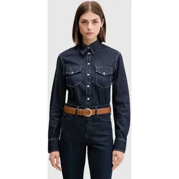 Dámská košile Tommy Jeans dámská džínová košile 20024228-8721222131069